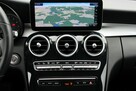 Mercedes C 180 SalonPL Automat 156KM FV23% Kamera Navi LED Tempomat Gwarancja - 14