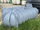 Zbiornik 5000 L do magazynowania deszczówki tani montaż, wys - 2