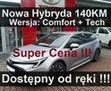 Toyota Corolla Nowa Hybryda 140KM 1,8 Pakiet Tech Comfort Kamera Dostępny  - 1355zł - 1