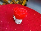 Lampka Do kontaktu Kontaktowa Róża Czerwona z włącznikiem - 1