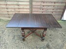 Stół rozkładany eklektyczny drewniany WYPRZEDAŻ! - 5