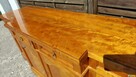 Komoda drewniana w stylu Biedermeier złota brzoza - 4