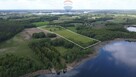 Działka z linią brzegową jeziora Hołny - 1