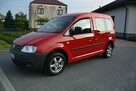 Volkswagen Caddy 1.4 MPI 2009r/ Oryginał Lakier/ 5-Osobowe/ Sprowadzony - 5