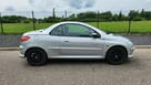Peugeot 206 CC Quiksilver 1.6 HDi Kabriolet 2005r. 6 lat 1 wł. Klima Alu - 9