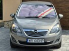 Opel Meriva 1.4T 2010r, Przebieg 147tyś Piękny Kolor, Bogata Opcja, Navi, Półskóra - 2