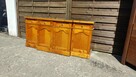 Komoda drewniana w stylu Biedermeier złota brzoza - 2