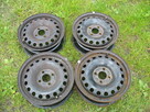 Felgi Stalowe VW 14cal 4x100 - 1