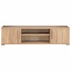 Meblościanka pod TV z oświetleniem LED, dąb sonoma vidaXL - 6