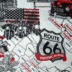 Bawełniana Poszewka Na Poduszkę – Route 66: Amerykańska Przygoda - 2