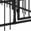 Kojec zewnętrzny dla psa, stalowy, 7,51 m² vidaXL - 5