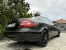 Mercedes CLK 200 czarna na czarnych felgach - 8