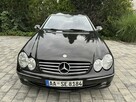 Mercedes CLK 200 czarna na czarnych felgach - 11