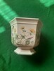 Porcelanowa angielska doniczka - 7