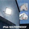 Halogen Lampa Reflektor Naświetlacz 300W + 360 Diod LED IP66 - 6