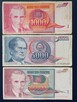 Jugosławia Banknoty MIX - 2