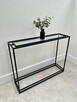 Konsola Metal Szkło– Elegancki, Ręcznie Robiony Akcent - 2