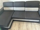 Narożnik kanapa tapczan antracyt 160x200 - 4