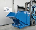 Kontener metalowy samowyładowczy 1m3 / TARTAK/ TROCINY - 6