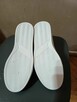 Trampki Damskie Skórzane Biało/Złote Roz. 38 wkładka 23,5cm - 5