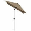Parasol ogrodowy na metalowym słupku, kolor taupe vidaXL - 3