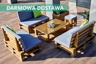 Meble z palet do ogrodu - tarasu - balkonu - darmowa dostawa - 3