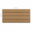 Płytki tarasowe, 6 szt., WPC, 60x30 cm, 1,08 m² vidaXL - 6