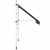 Markiza zwijana ręcznie, 300 cm, antracytowa vidaXL - 4