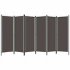 Parawan 6-panelowy, antracytowy, 300 x 180 cm vidaXL - 2