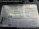 Wózek widłowy TOYOTA 8FGF15 jak nowy, 8FG15 widlak Linde - 15