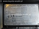 Wózek Widłowy TOYOTA 8FG25 , Kabina, wolny skok, TOYOTA 8FGF - 15