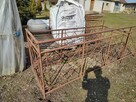 Balkon metalowy, balustrada, dwie sztuki - 5