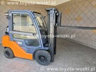 Wózek Widłowy TOYOTA 8FG25 , Kabina, wolny skok, TOYOTA 8FGF - 1
