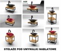 Stelaż stalowy pod akwarium mocny na wymiar - 10