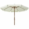 Parasol ogrodowy na drewnianym słupku, 330 cm vidaXL - 2