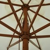 Parasol ogrodowy na drewnianym słupku, 330 cm vidaXL - 4