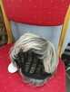 Peruka Damska Krótkie Włosy Blond dla Kobiet pasemka balejaż - 4