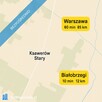 Działka budowlana przy lesie – Ksawerów Stary, gm. Stromiec,1h od Warszawy - 3