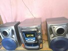 Wieża PANASONIC z głośnikami i pilotem cały komplet 5xCD - 1
