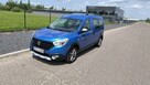 Dacia Dokker Stepway 1.2 TCe 115KM 2015r 154000 km Fra 23% HAK Klima Salon PL 1wł - 2