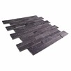 Panel ścienny Łupek Stackstone Black 10x36x0,8-1,3 cm - 5