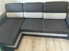 Używany naroznik 160x200 antracyt plus popiel - 1