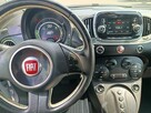 Fiat 500 113KM Automat, wyposażenie, niski przebieg, serwis, VAT23% - 13