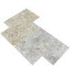 Płytki Trawertyn Silver Ash bębnowany komplet 0,742 m2 - 2