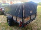 Solidna przyczepka samochodowa Syland 230x130 z plandeką - 1