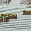 Stopień / Blok granitowy G603 New Bianco Cristal 130x35x15 c - 4