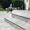 Podstopień wapienny L828 Blue Limestone płomieniowany 150x16 - 1