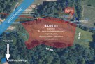 43 ary, budowlana, na krańcu świata, pod domek/domki letniskowe, las, potok, góry - 6