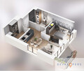 2 pokoje 43,96 m2 I Hala garażowa - 2