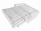 Sofa Amerykanka rozkładana Ola II pojemnik na pościel Nowa - 4